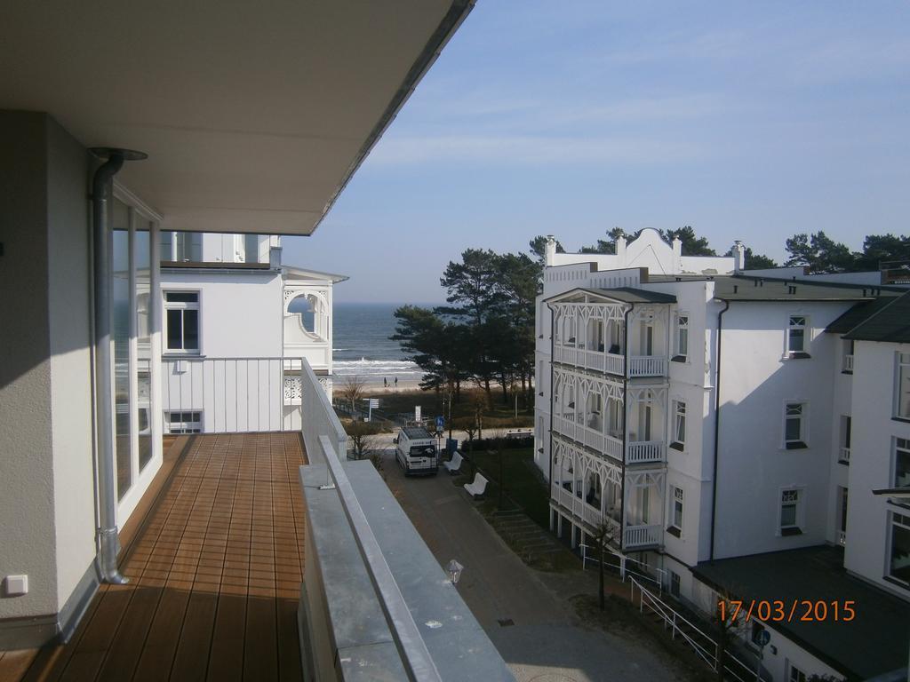 Strandnahe Fewos Mit Terrasse Oder Dachterrasse, Strandhaus Seeblick, Остзебад Бинц Стая снимка
