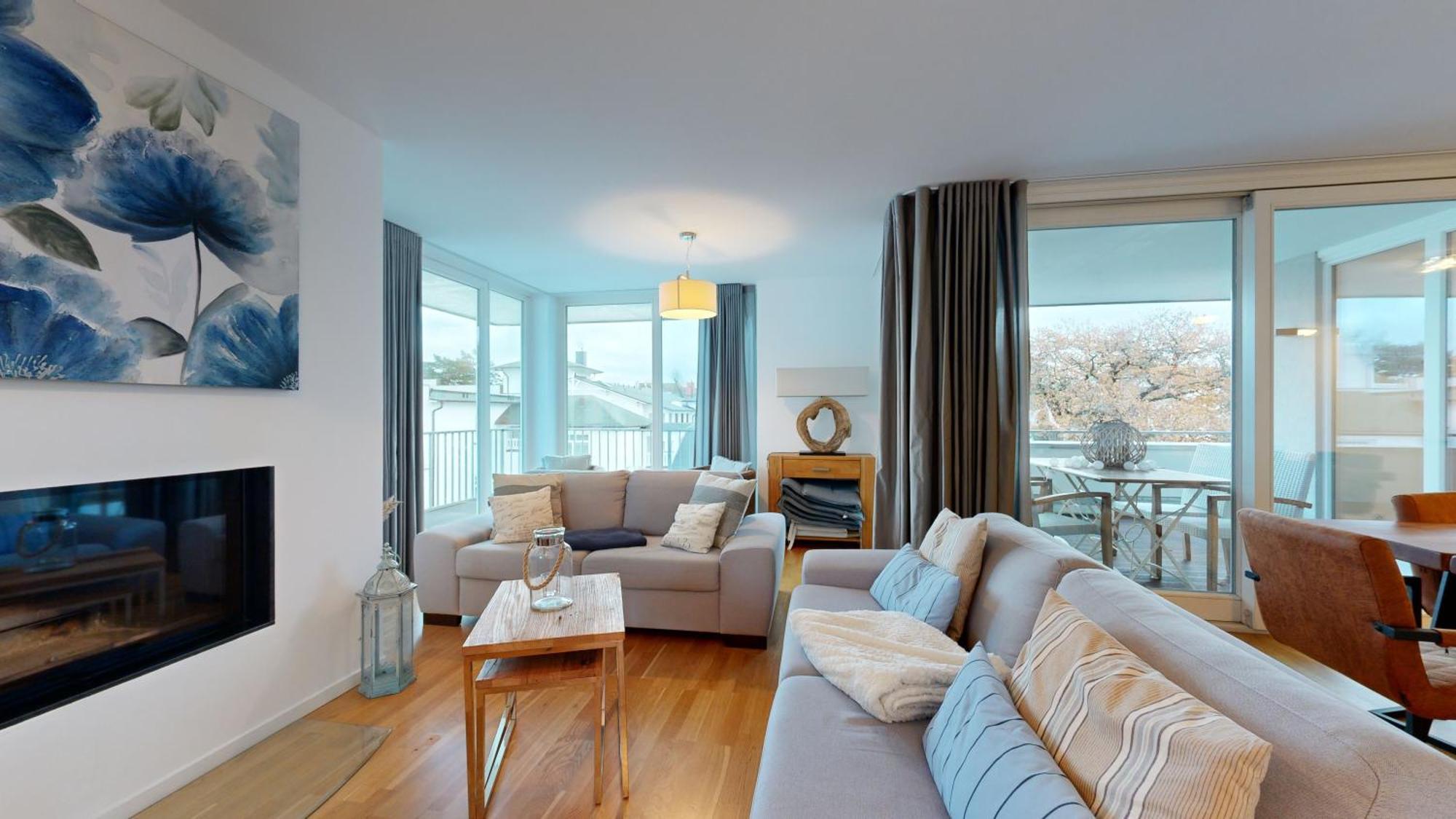 Strandnahe Fewos Mit Terrasse Oder Dachterrasse, Strandhaus Seeblick, Остзебад Бинц Екстериор снимка