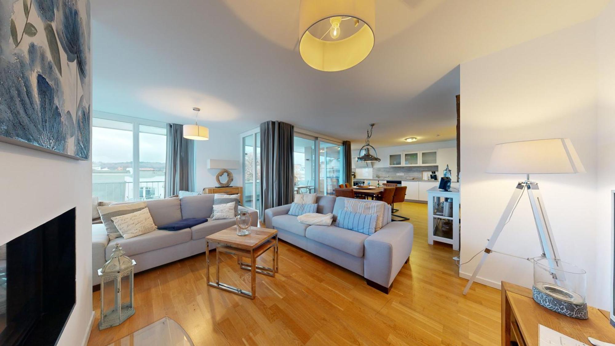 Strandnahe Fewos Mit Terrasse Oder Dachterrasse, Strandhaus Seeblick, Остзебад Бинц Екстериор снимка