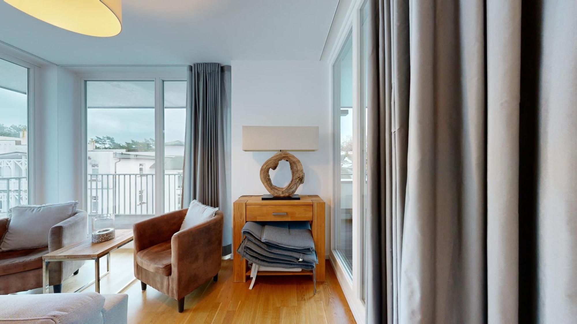 Strandnahe Fewos Mit Terrasse Oder Dachterrasse, Strandhaus Seeblick, Остзебад Бинц Екстериор снимка